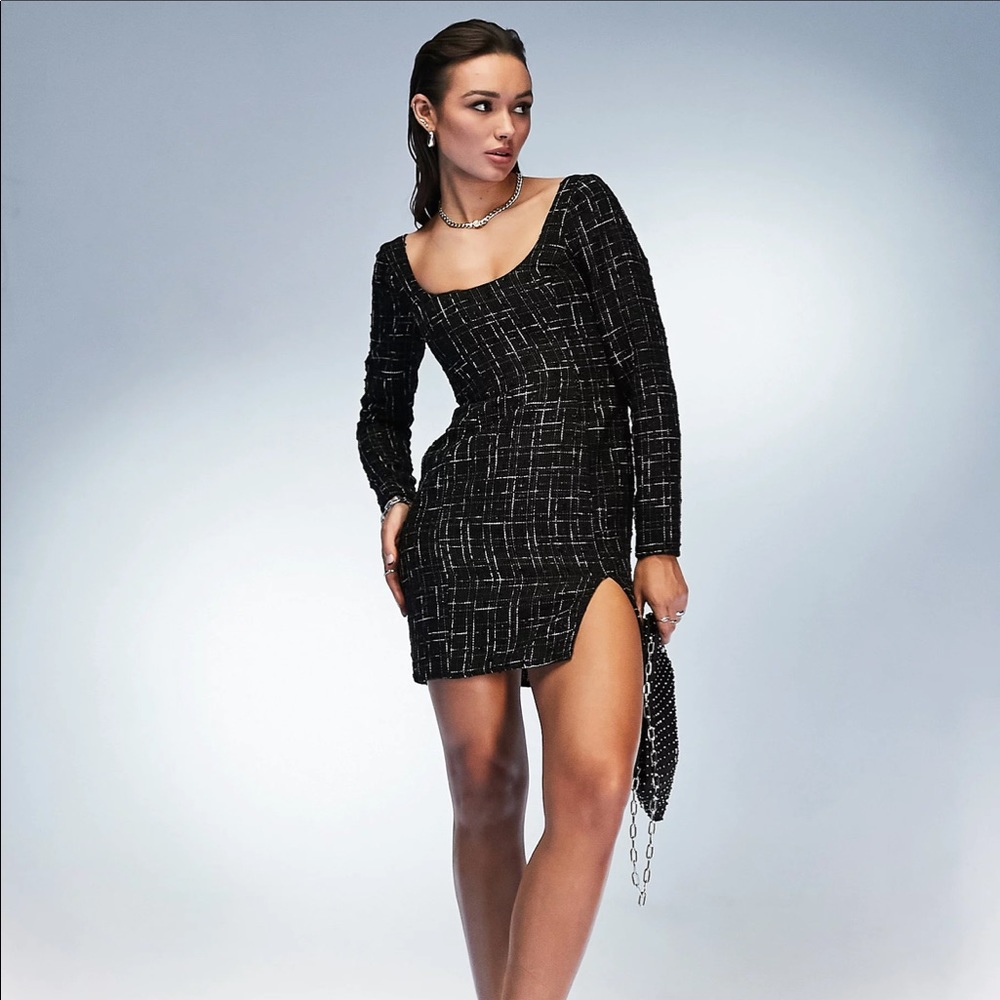 NEVER WORN tags on ASOS Black Mini Dress